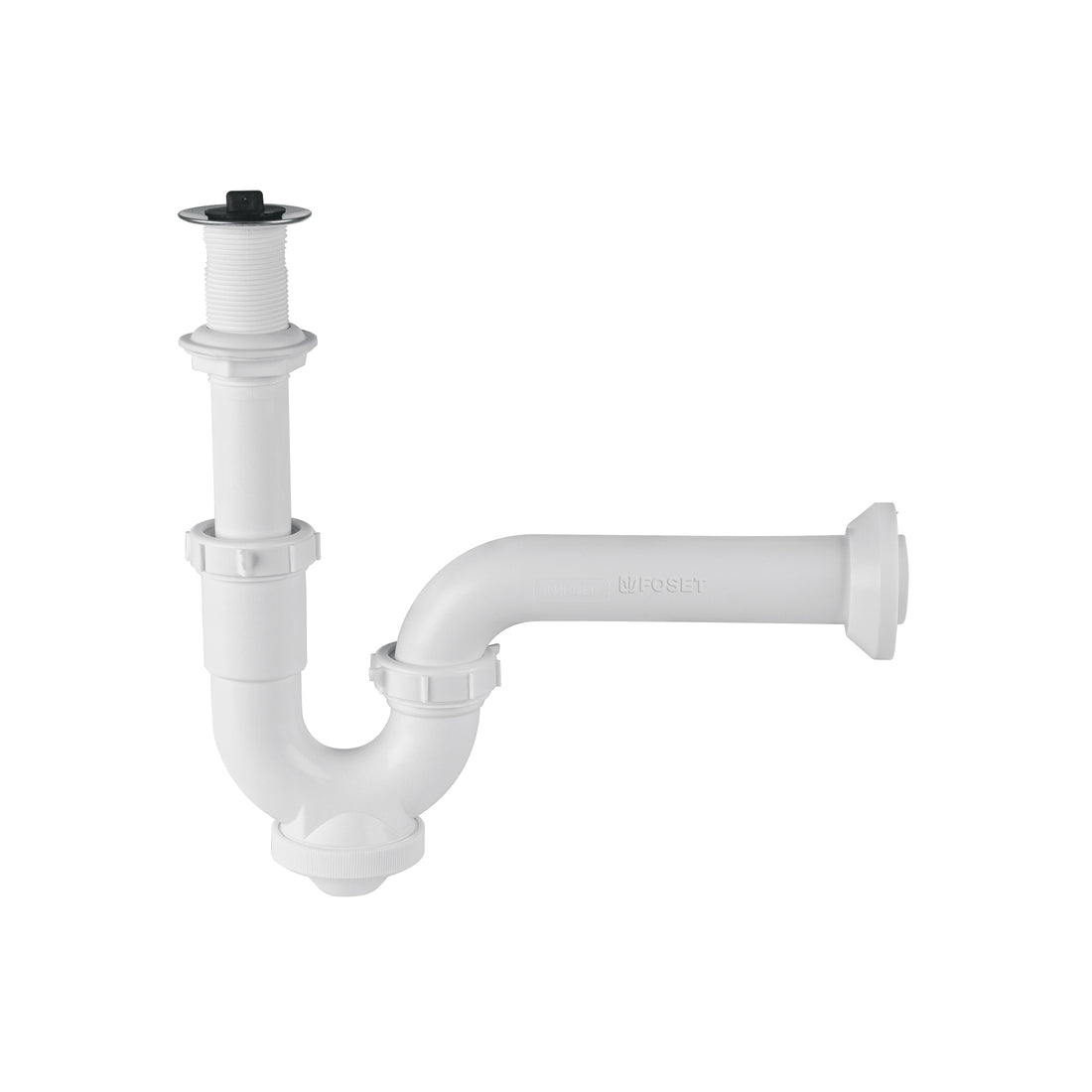 Céspol rígido de ABS con contra, para lavabo, FOSET