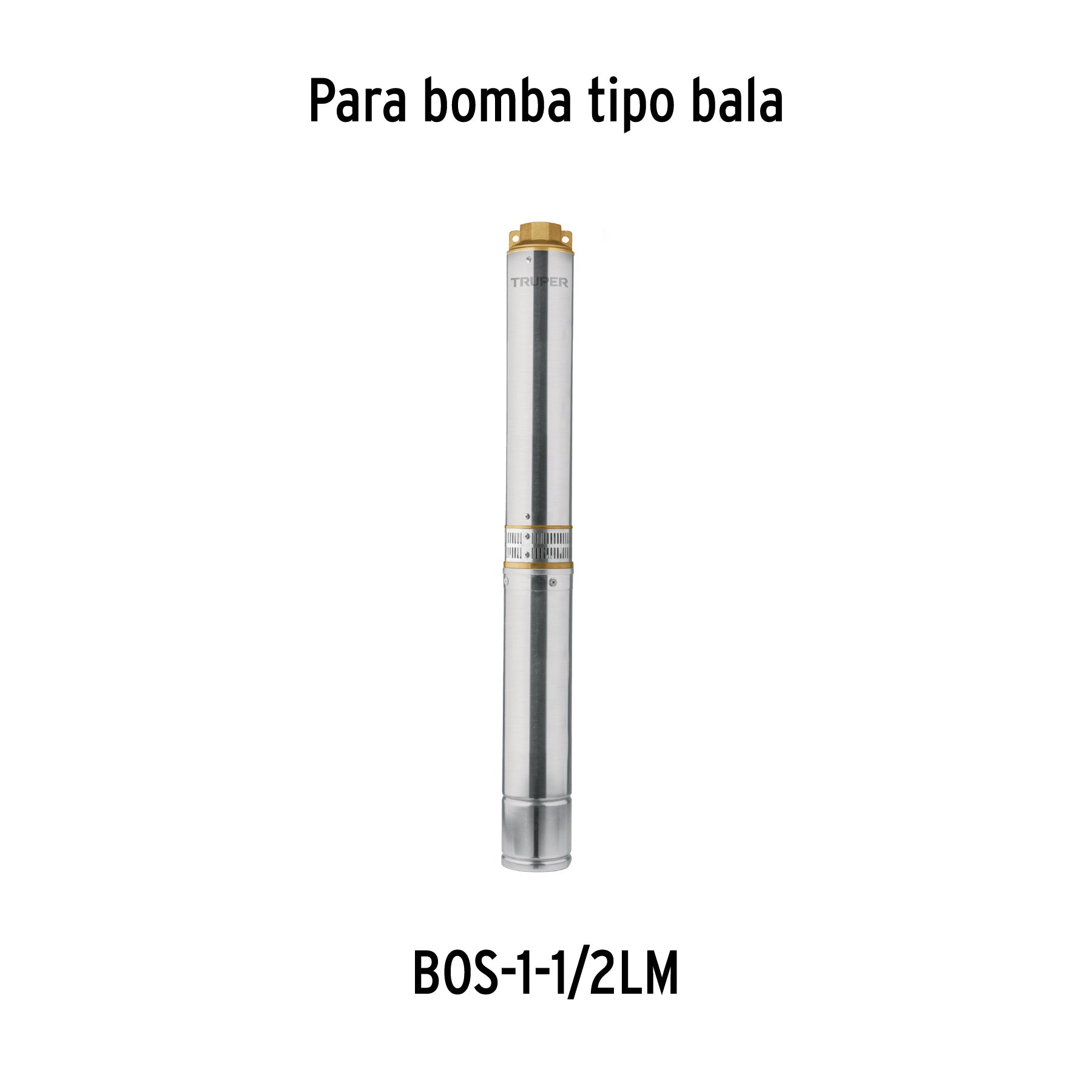 Caja de control para bomba tipo bala 1-1/2 HP, TRUPER