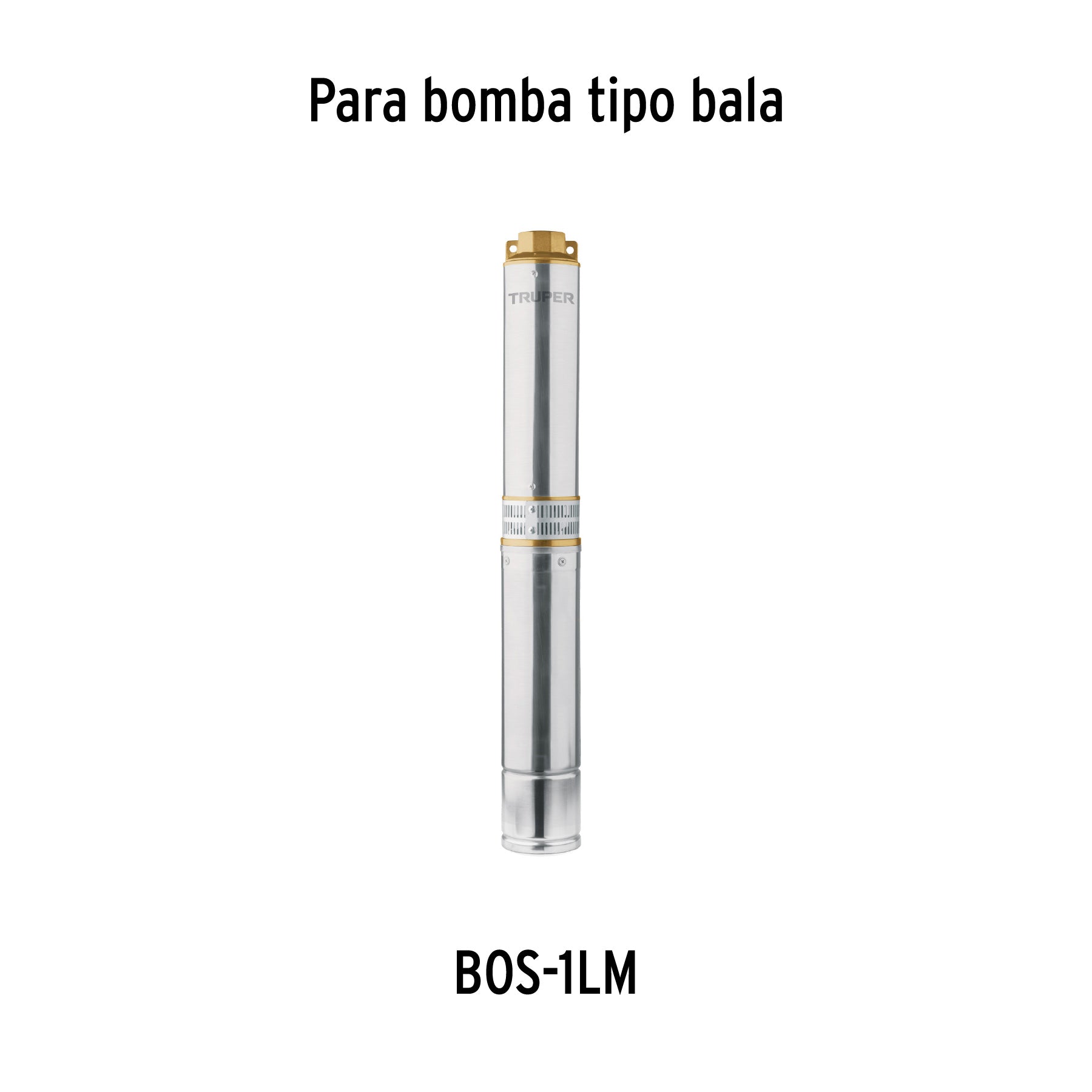 Caja de control para bomba tipo bala 1 HP, TRUPER