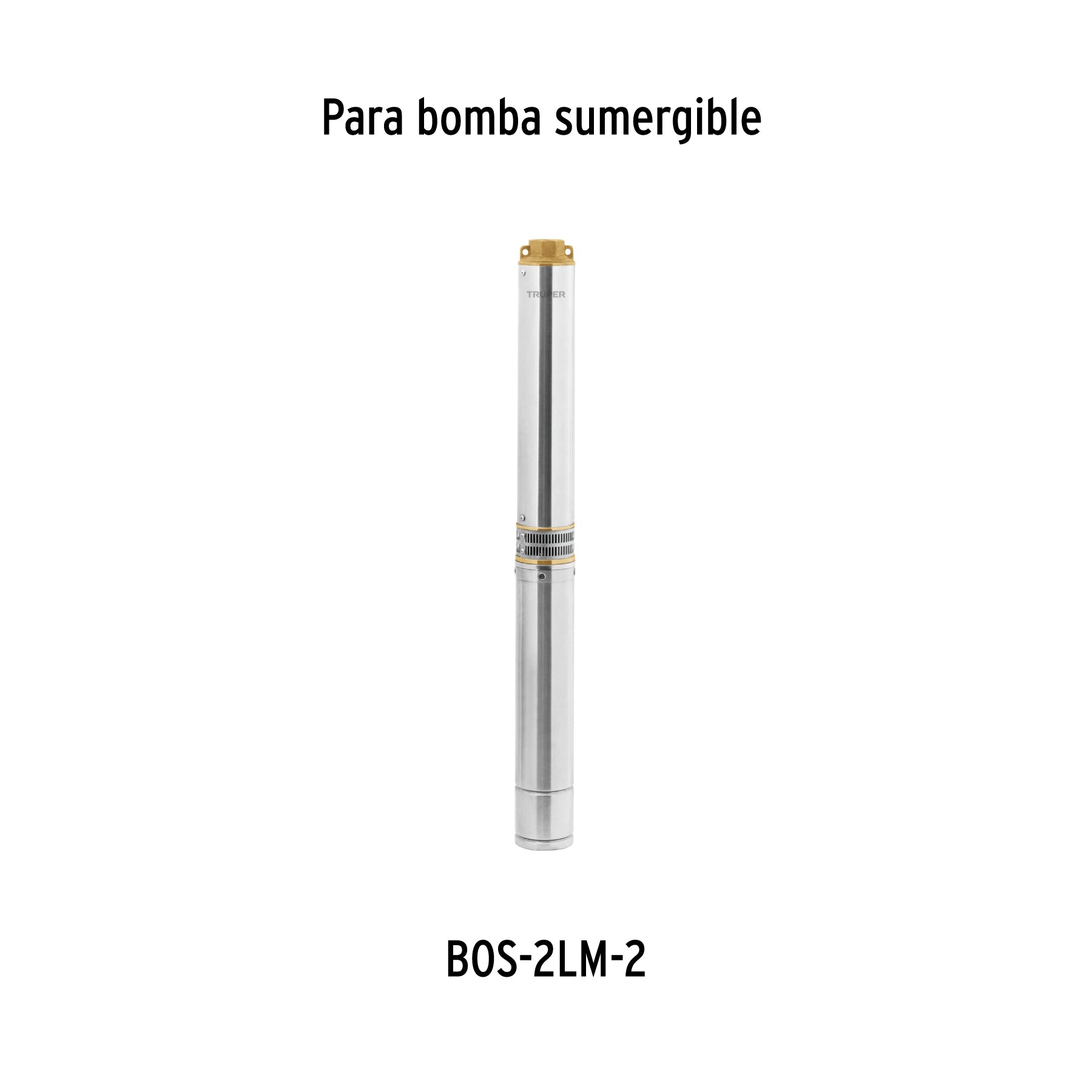Caja de control para bomba tipo bala 2 HP, 220V, TRUPER