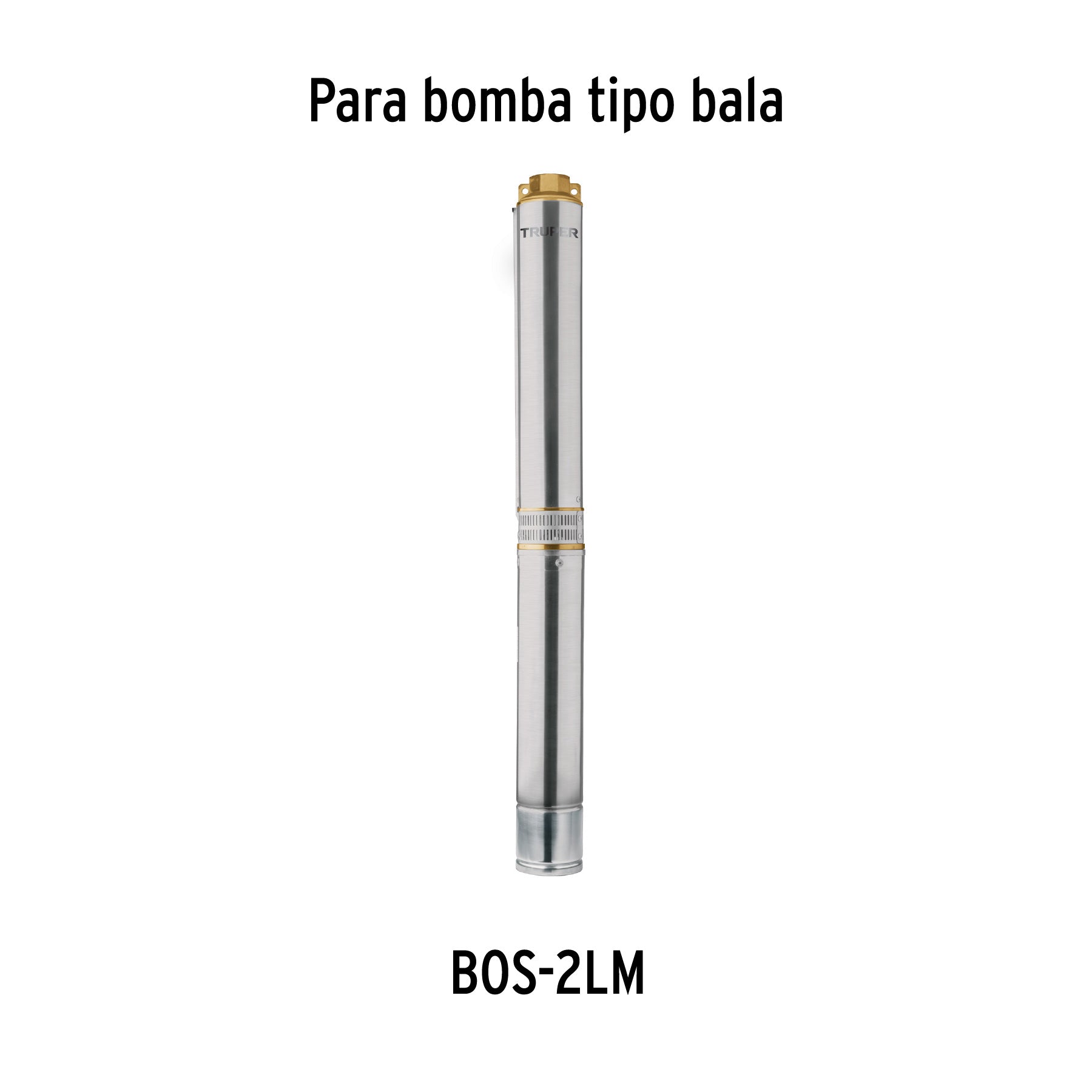 Caja de control para bomba tipo bala 2 HP, TRUPER