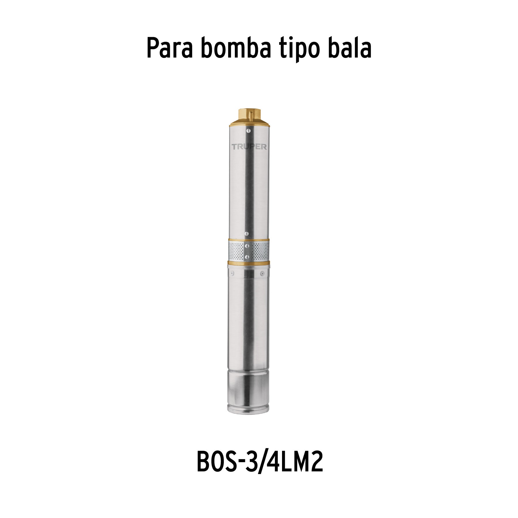 Caja de control para bomba tipo bala 3/4 HP, TRUPER