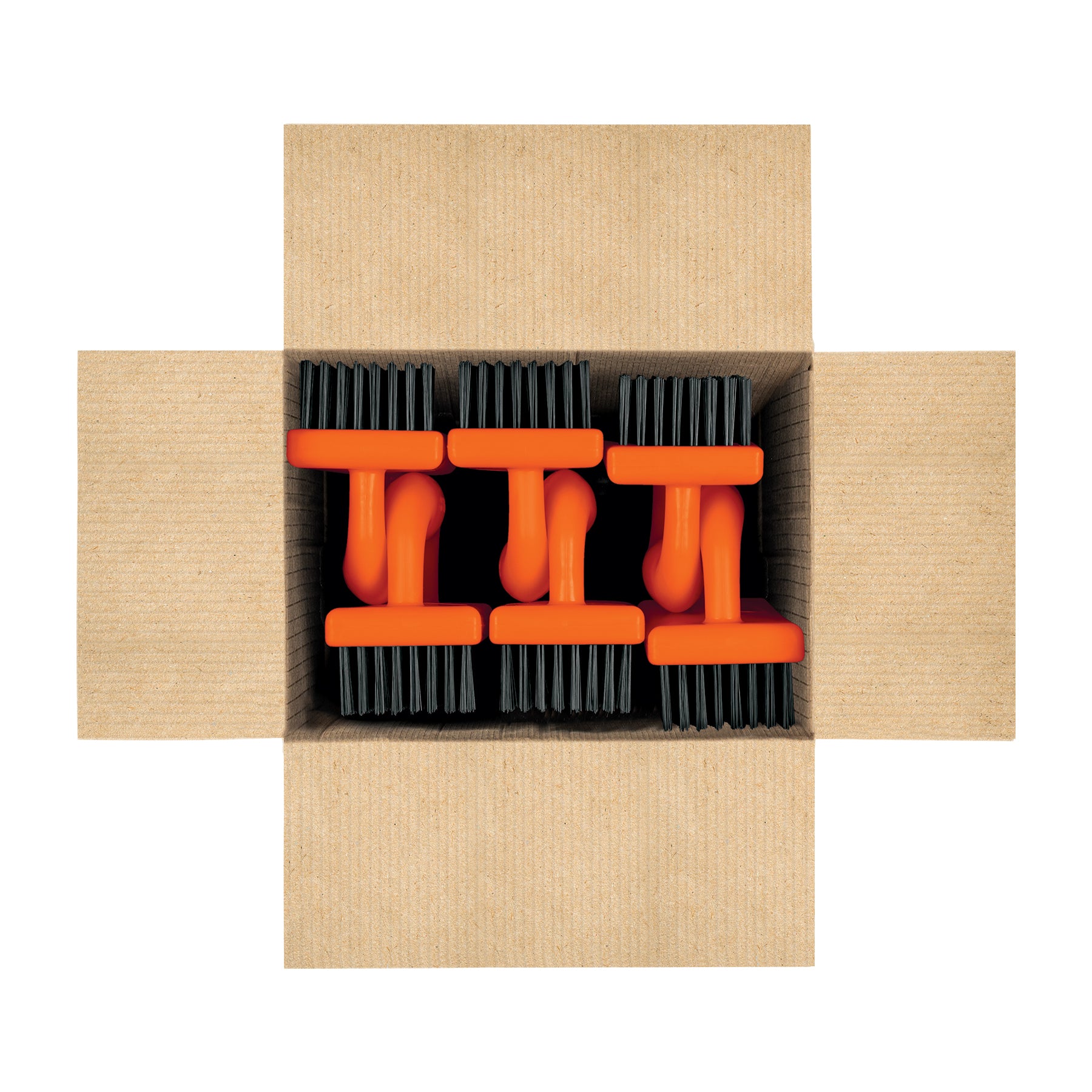 Cepillo de alambre 172 pinceles,rectangular con mango,TRUPER