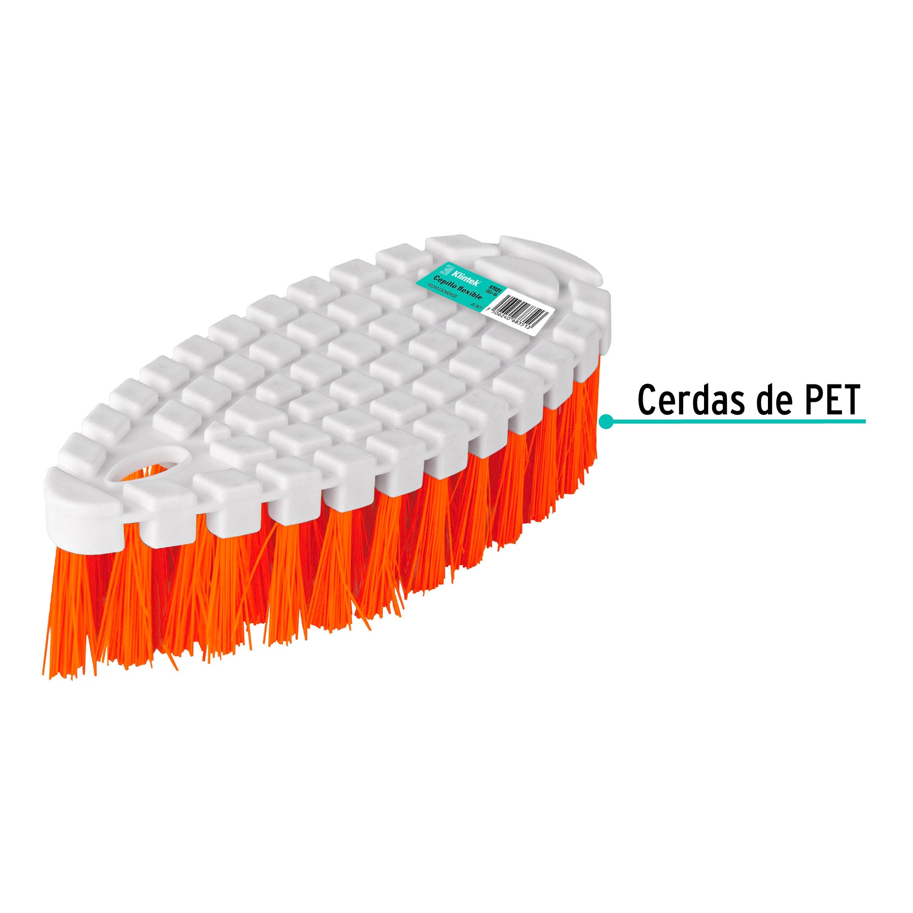 Cepillo flexible de plástico, KLINTEK