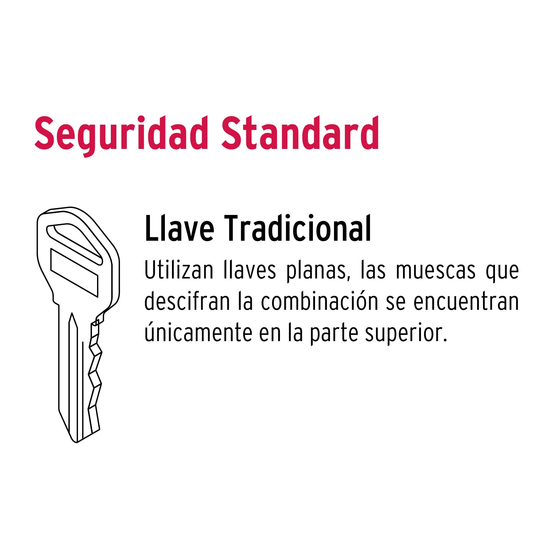 Cerradura tipo oval para recámara, latón brillante, HERMEX