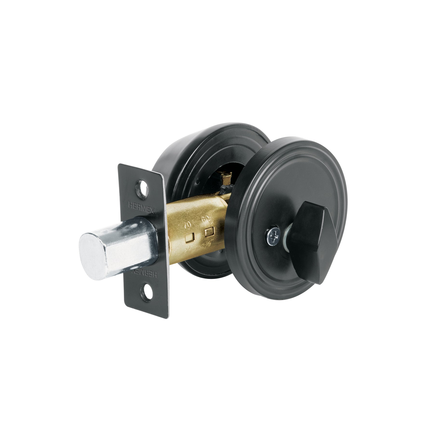 Cerrojo llave-mariposa negro, llave tradicional, BASIC
