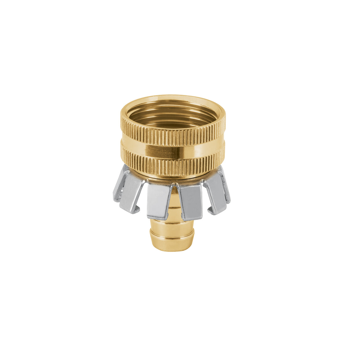 Conector 1/2" hembra tipo garra de aluminio, TRUPER