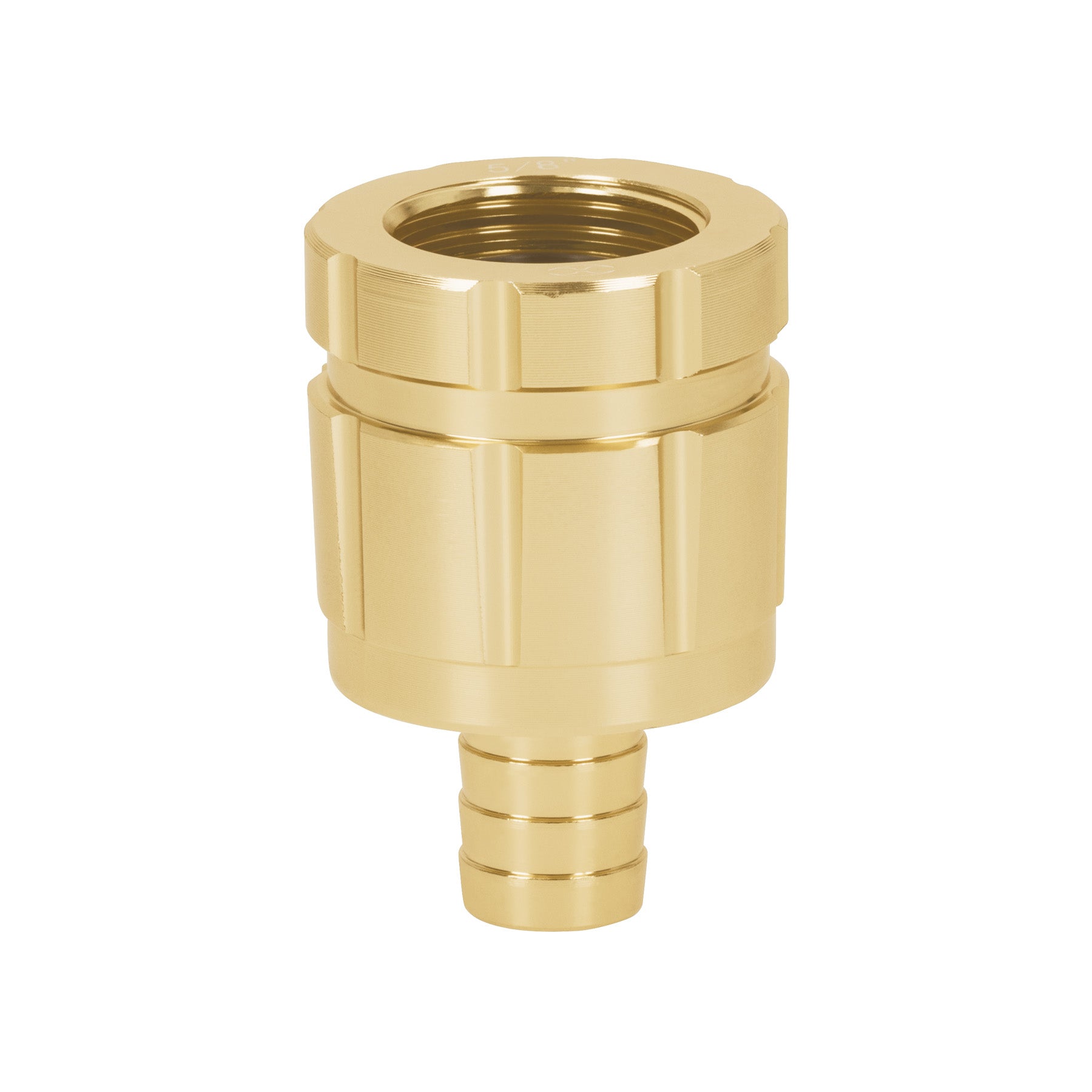 Conector 5/8" hembra robusto de aluminio, TRUPER