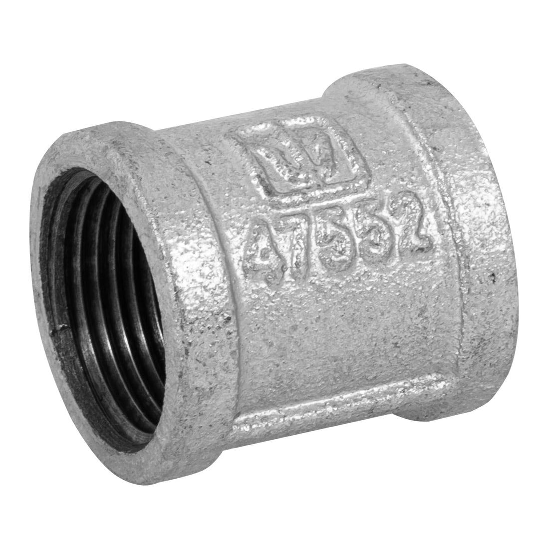 Cople reforzado de acero galvanizado de 1", FOSET