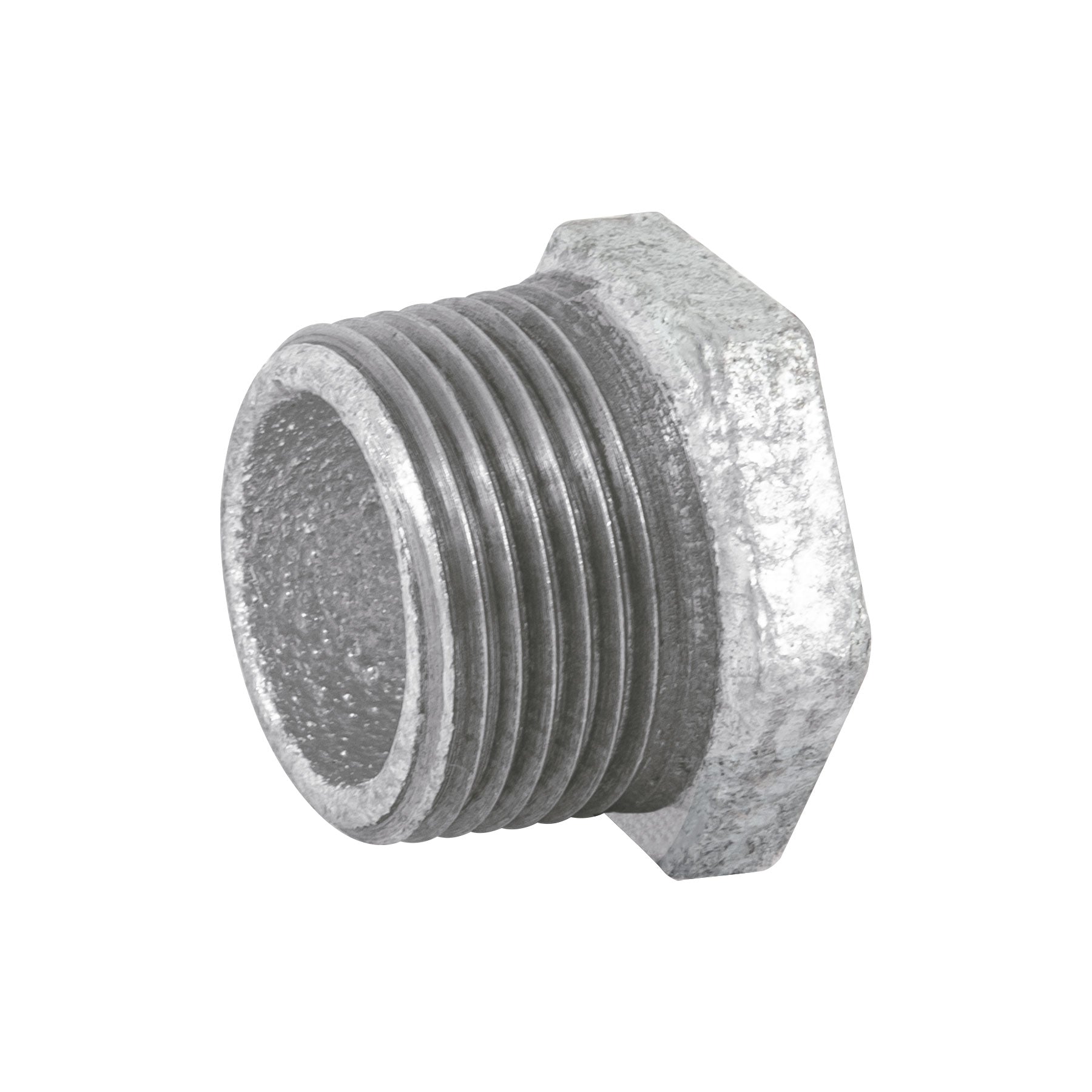 Reducción bushing acero galvanizado 3/4 x 1/2", FOSET