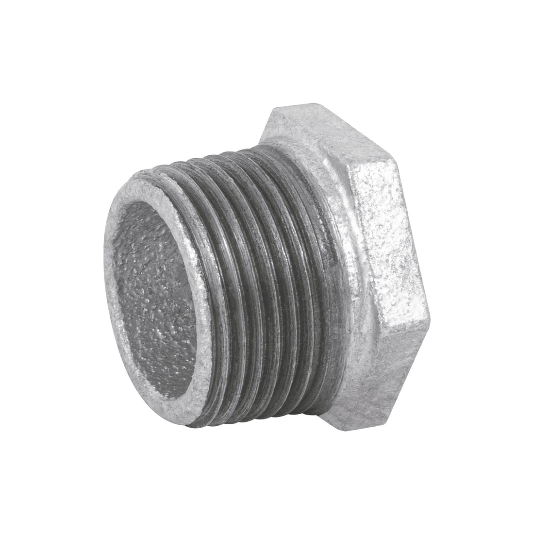 Reducción bushing acero galvanizado 1"x1/2", FOSET