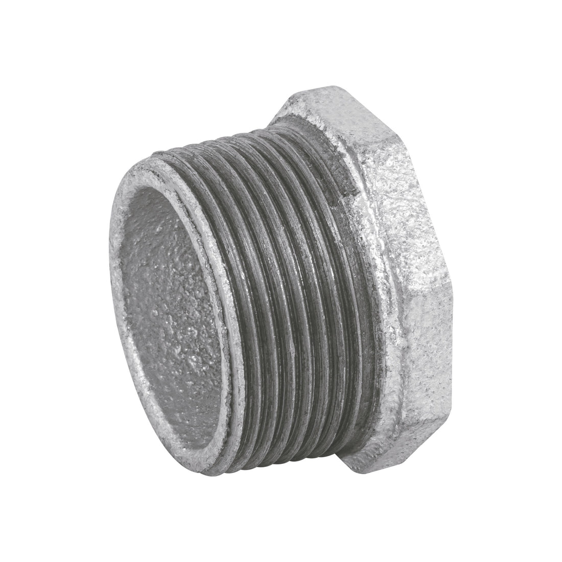 Reducción bushing acero galvanizado 1-1/4 x 3/4", FOSET
