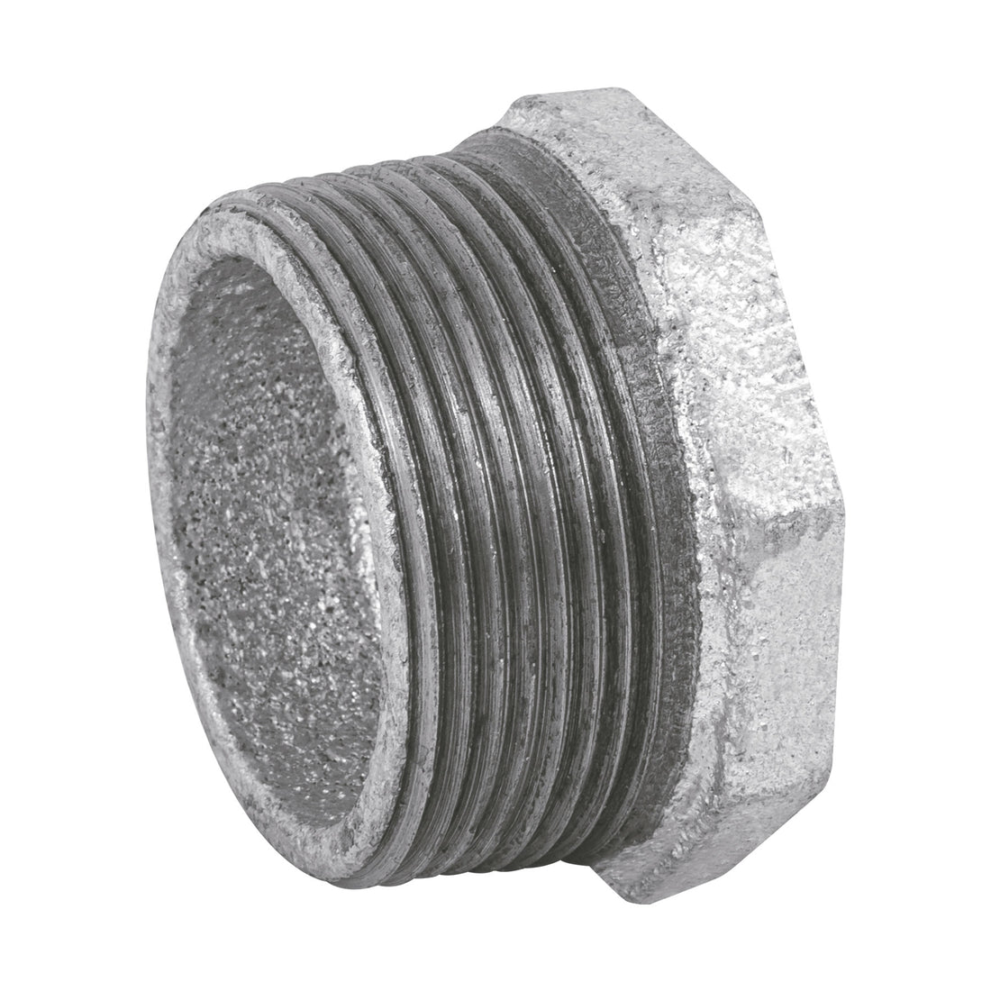 Reducción bushing acero galvanizado 1-1/2 x 1", FOSET