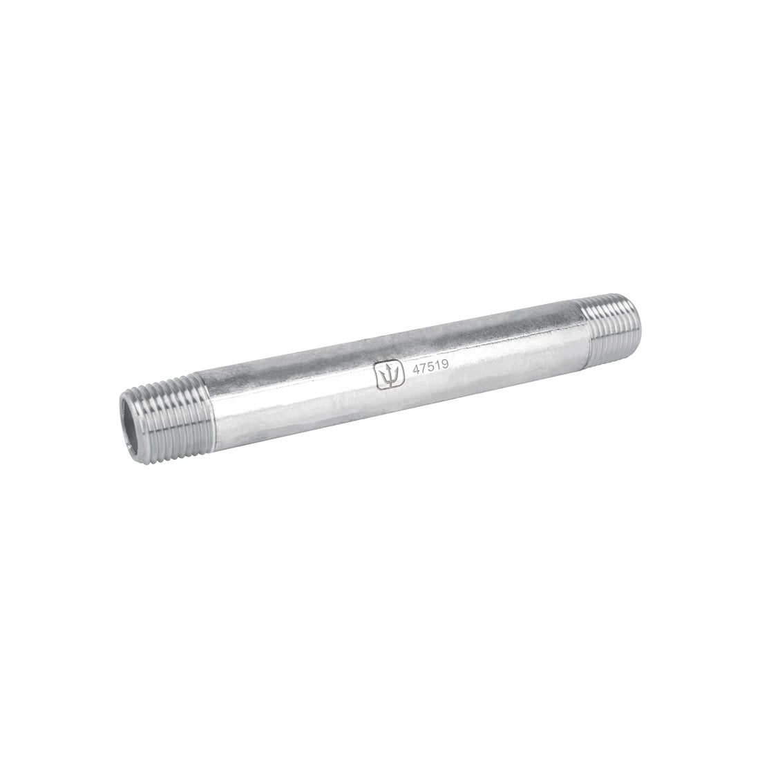 Niple de acero galvanizado 1/2" x 6", FOSET
