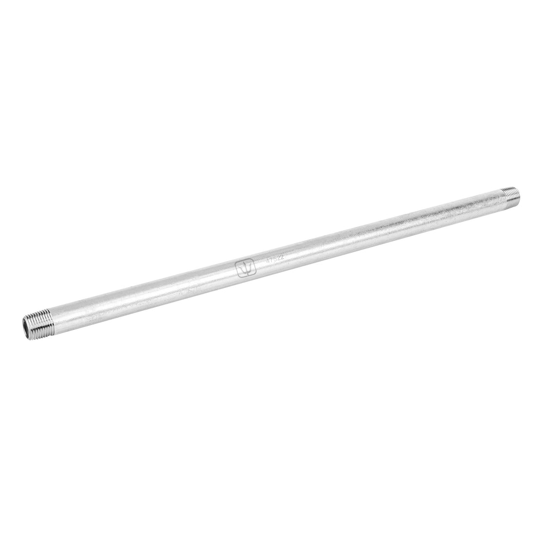 Niple de acero galvanizado 1/2" x 19", FOSET