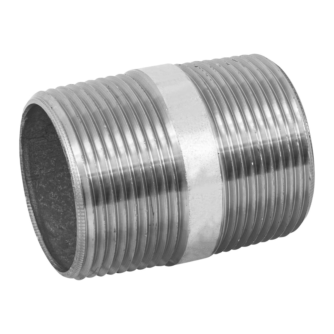 Niple de acero galvanizado 1-1/4 x 2", FOSET