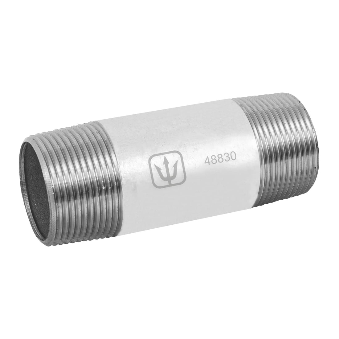 Niple de acero galvanizado 1-1/4 x 4", FOSET