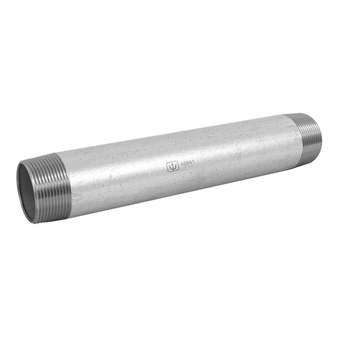 Niple de acero galvanizado 1-1/2 x 12", FOSET