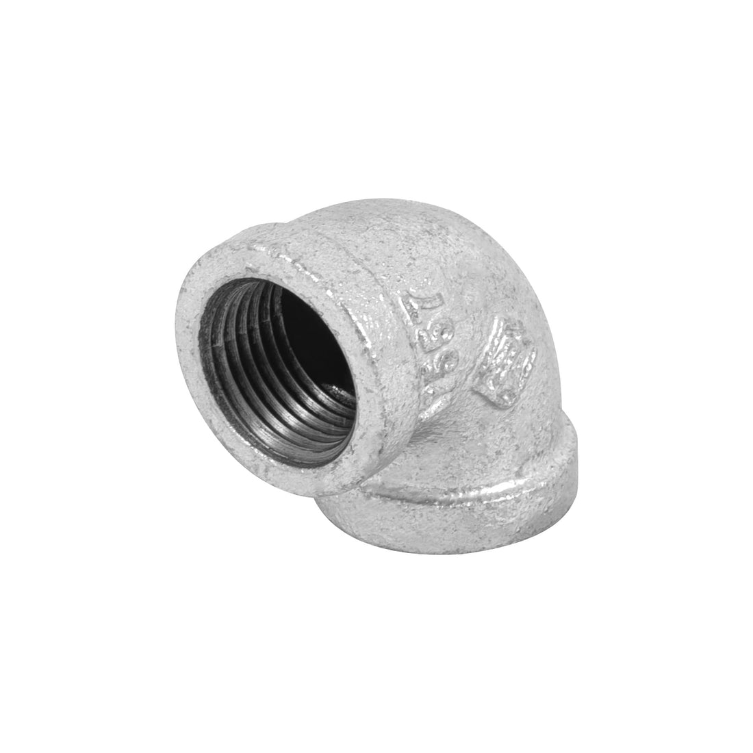 Codo 90° acero galvanizado de 1/2", FOSET