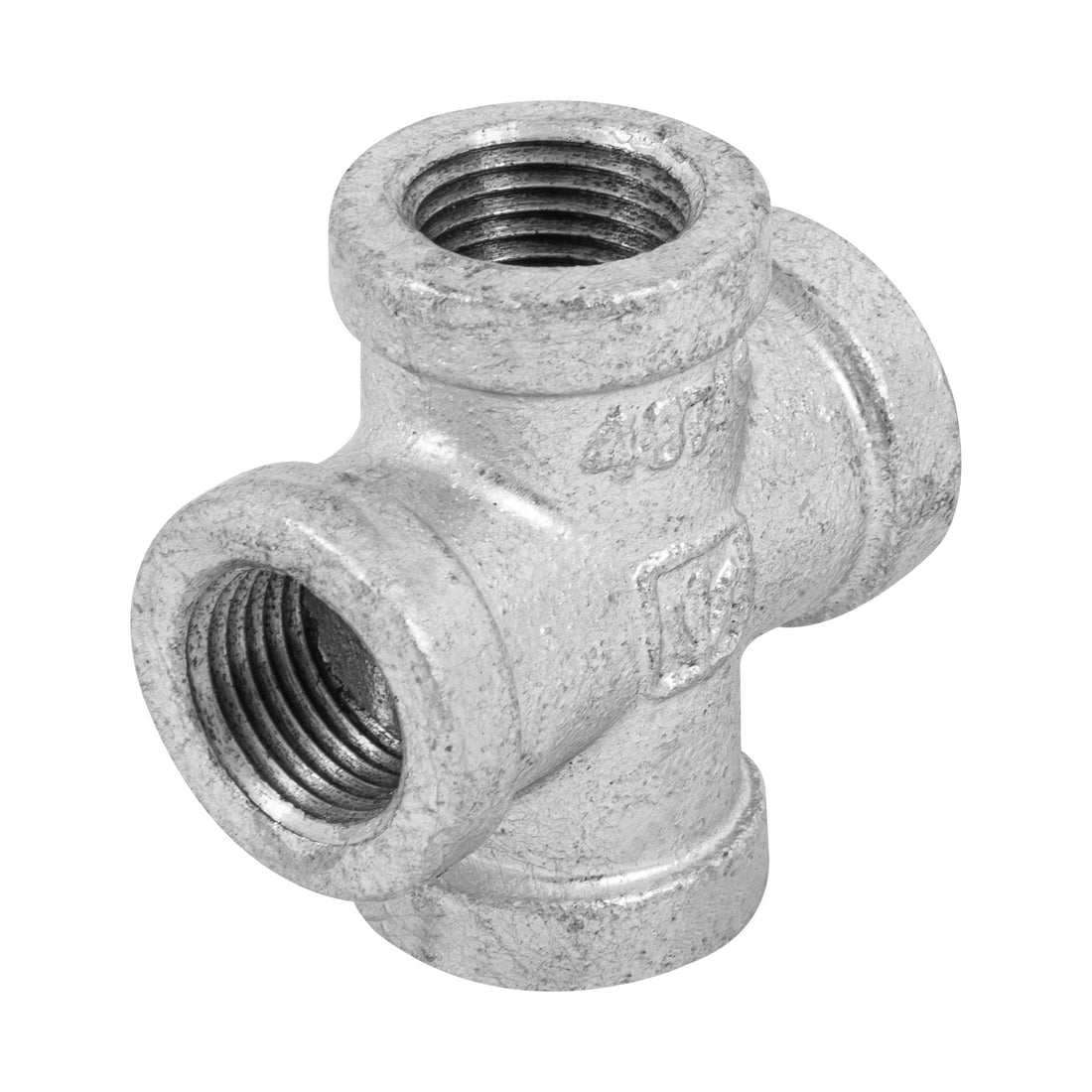 Cruz de acero galvanizado 1/2", FOSET