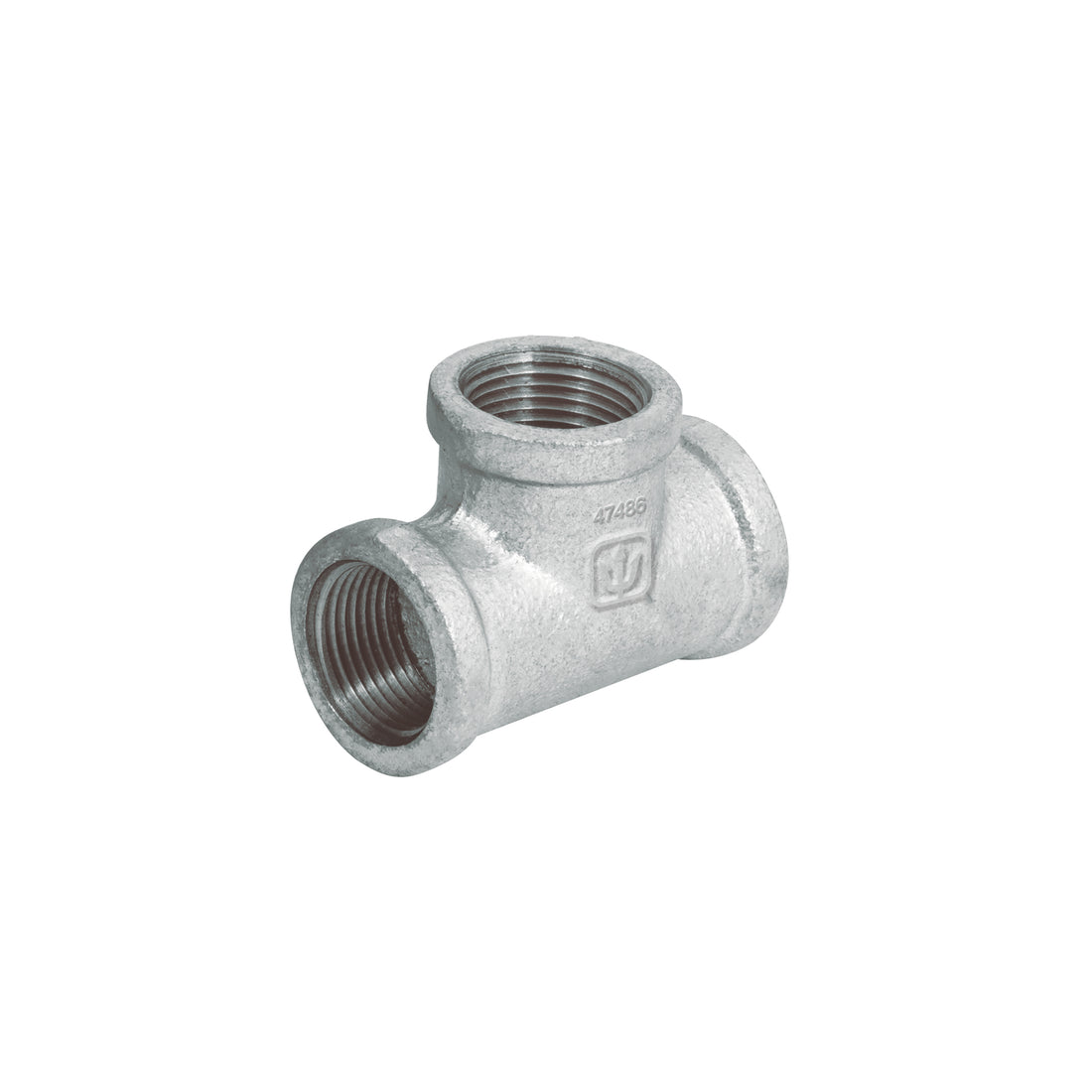 Tee sencilla 3/4" acero galvanizado, FOSET