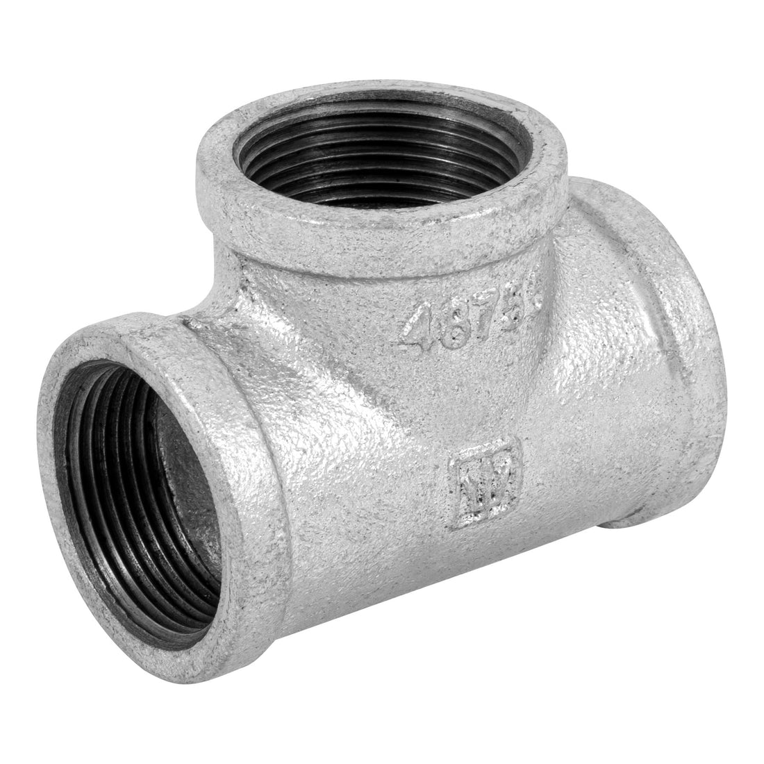 Tee sencilla 1-1/4" acero galvanizado, FOSET