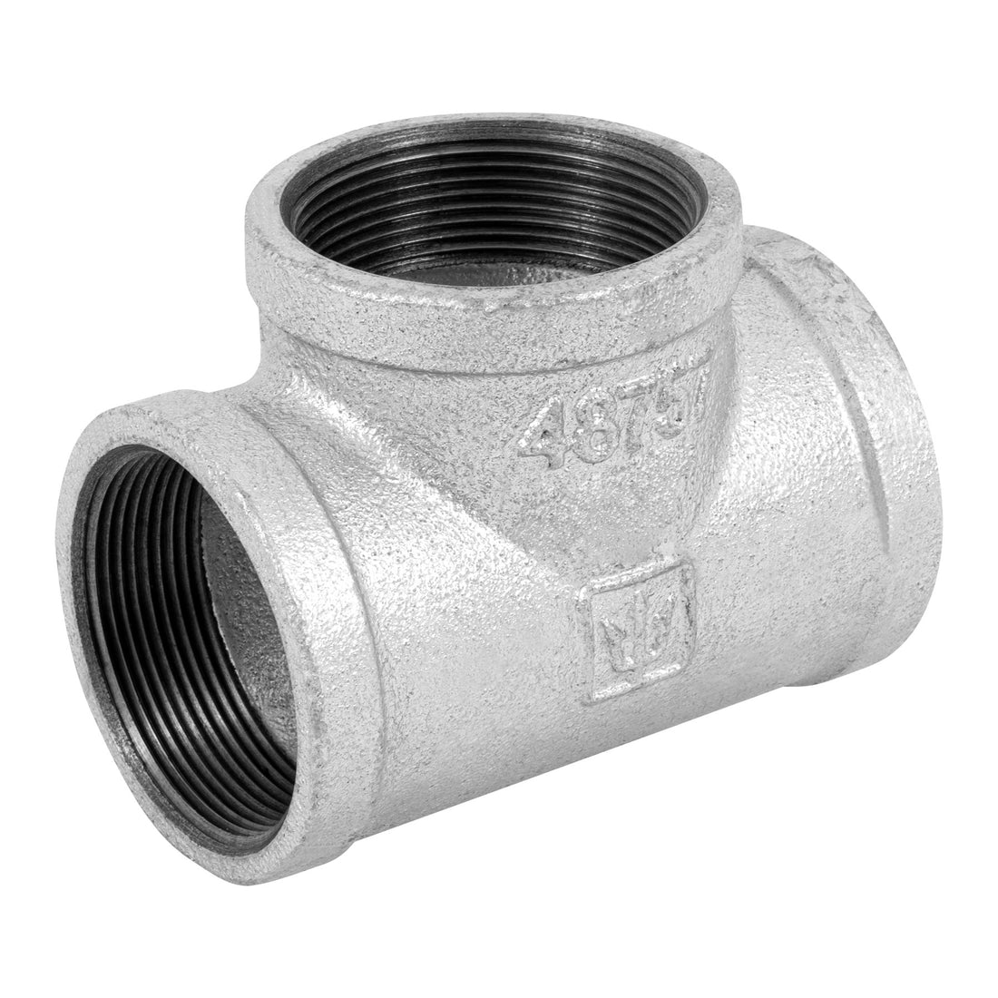 Tee sencilla 2" acero galvanizado, FOSET