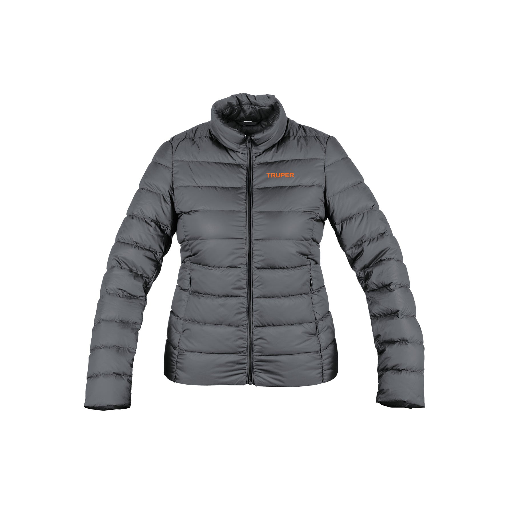 Chamarra de plumas ligera para mujer, gris, M, TRUPER