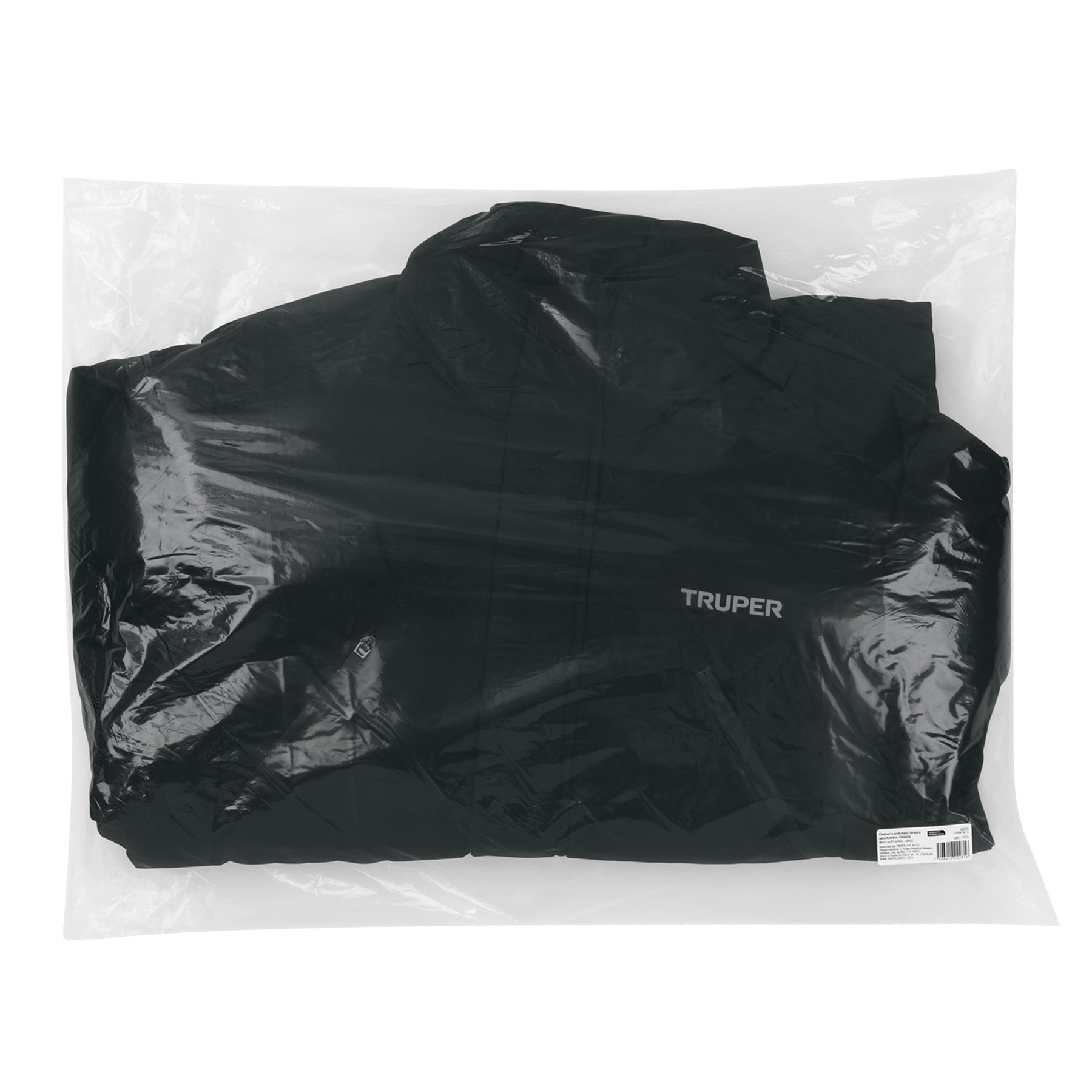Chamarra acolchada térmica para hombre, negra, G, TRUPER