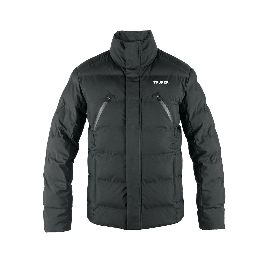 Chamarra acolchada térmica para hombre, negra, M, TRUPER