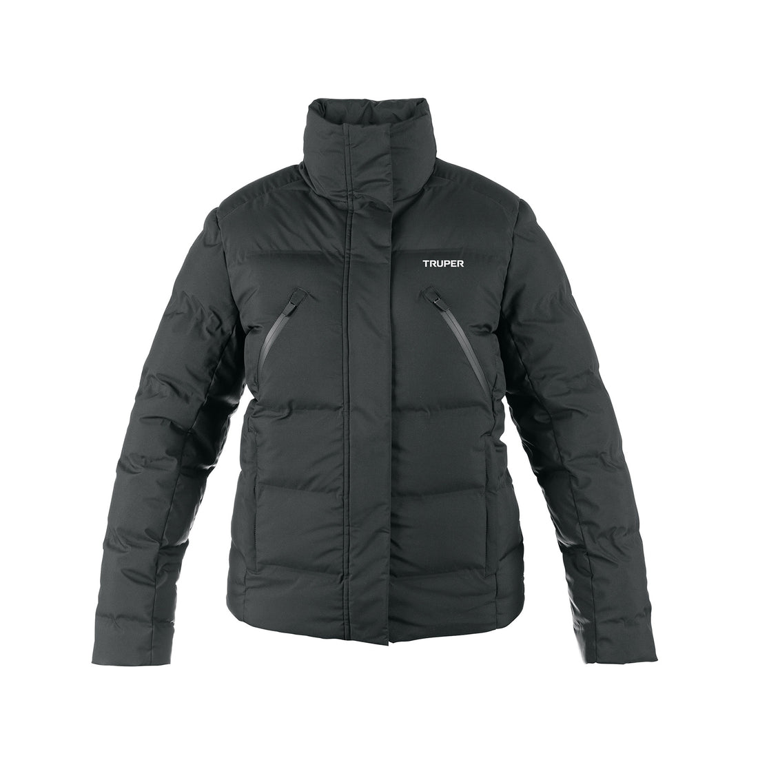 Chamarra acolchada térmica para mujer, negra, M, TRUPER