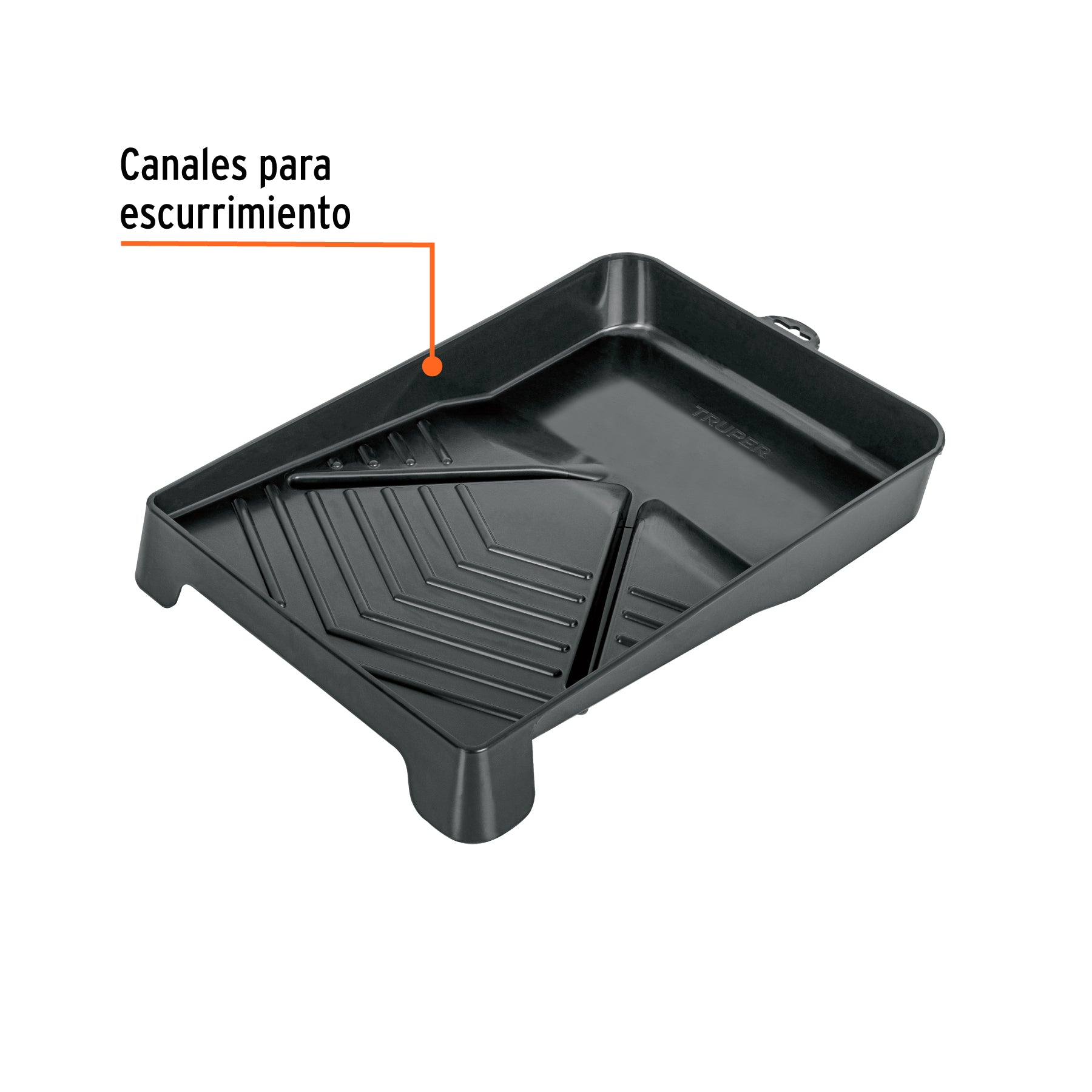 Charola para rodillo 9" profesional, TRUPER