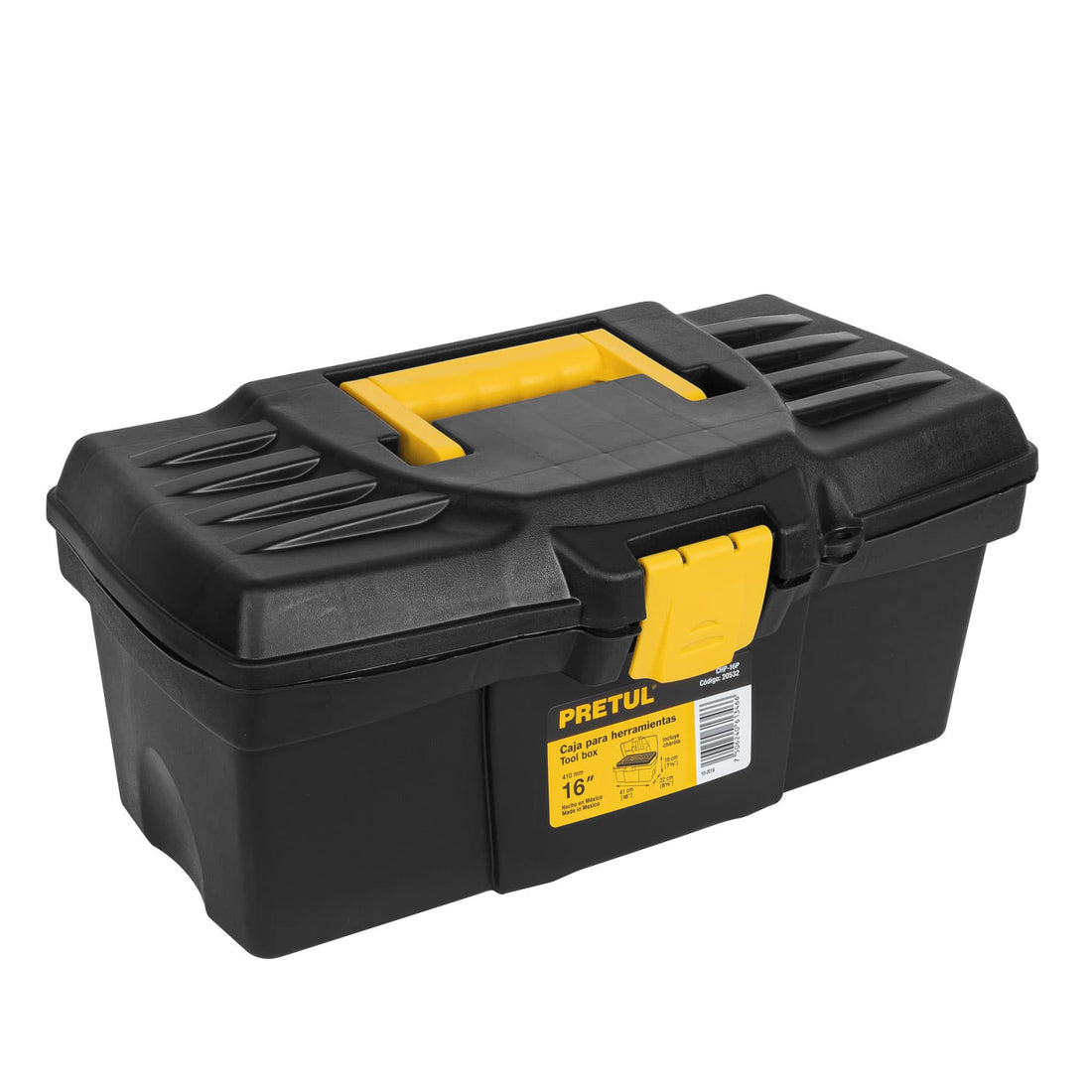 Caja para herramienta de 16", PRETUL