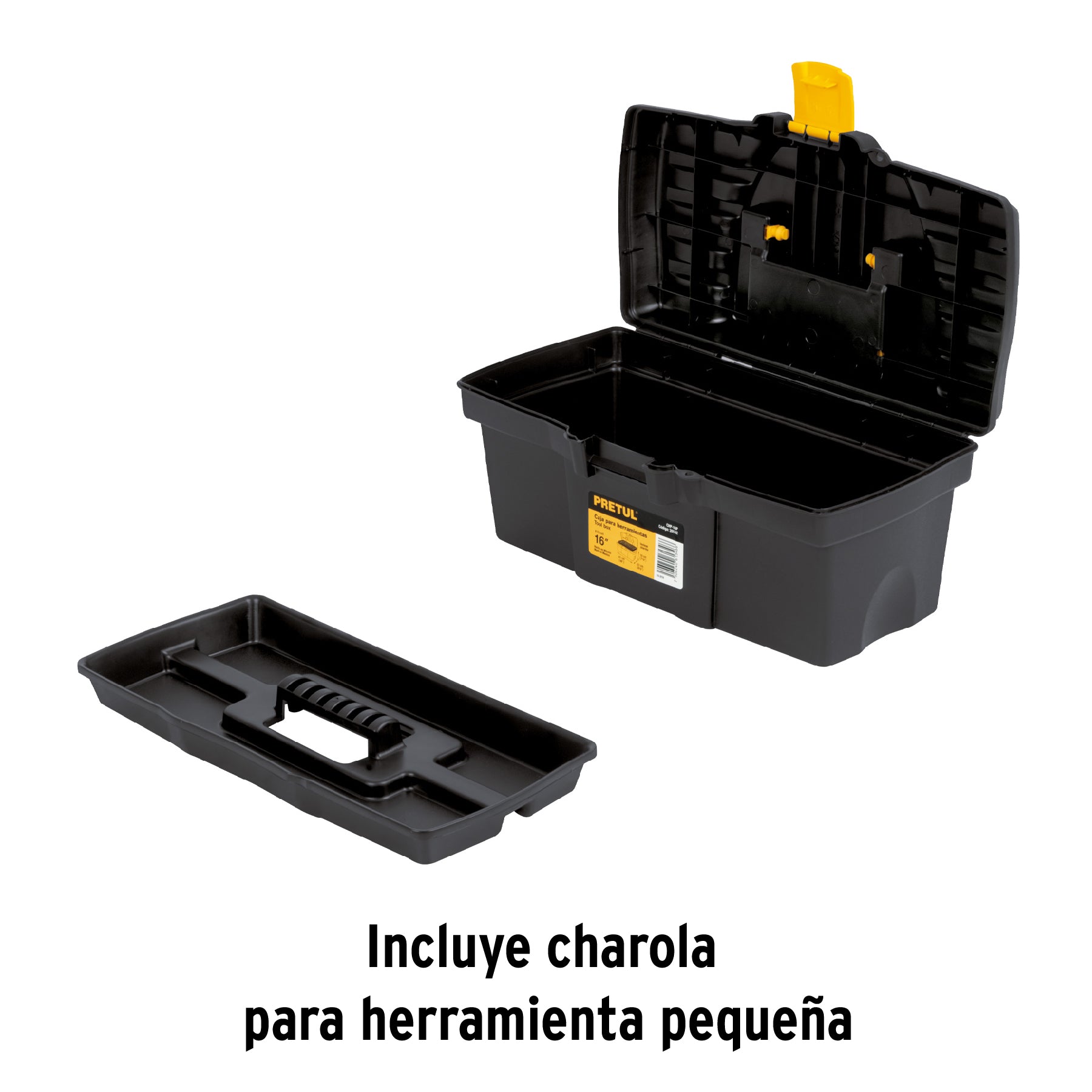 Caja para herramienta de 16", PRETUL