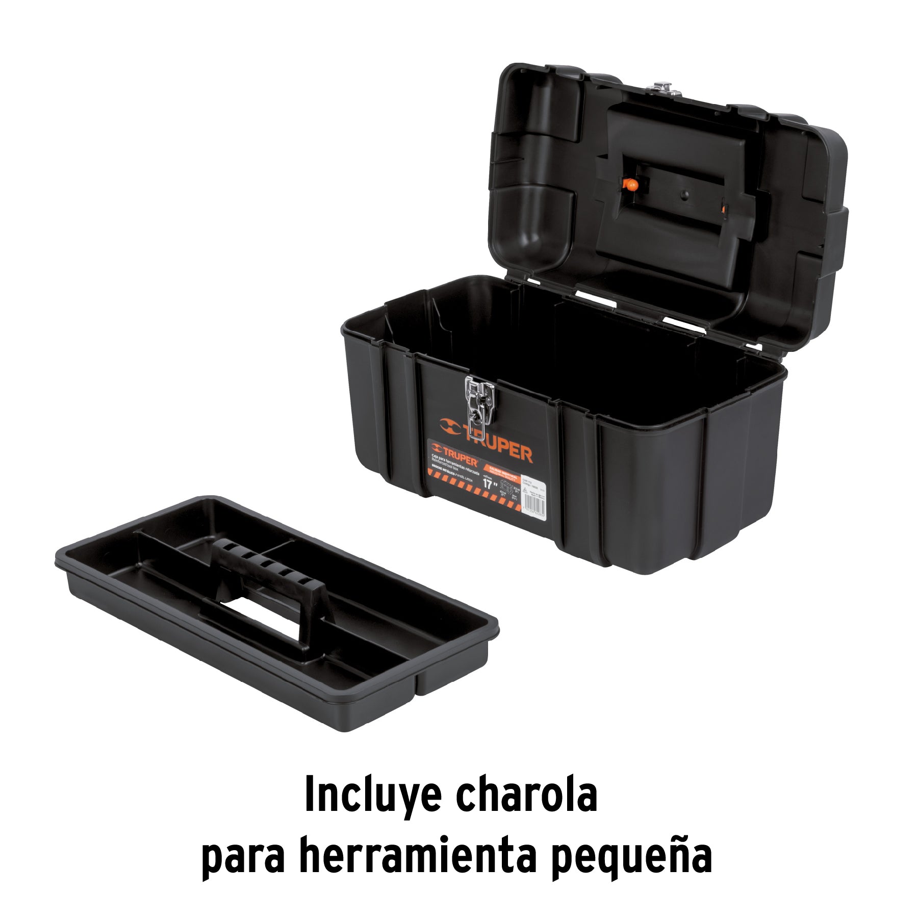 Caja para herramienta 17" industrial con broches metálicos