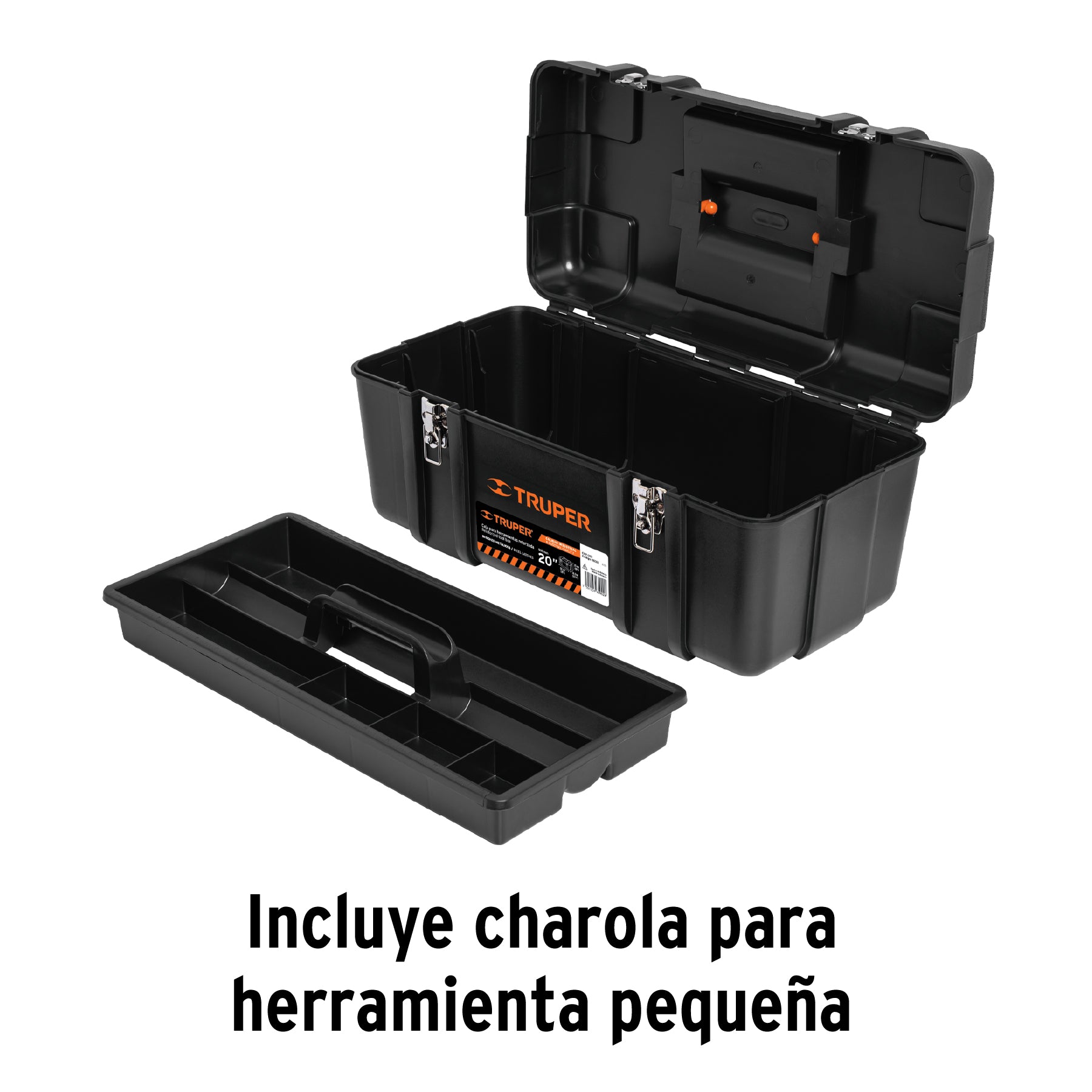Caja para herramienta 20" industrial con broches metálicos