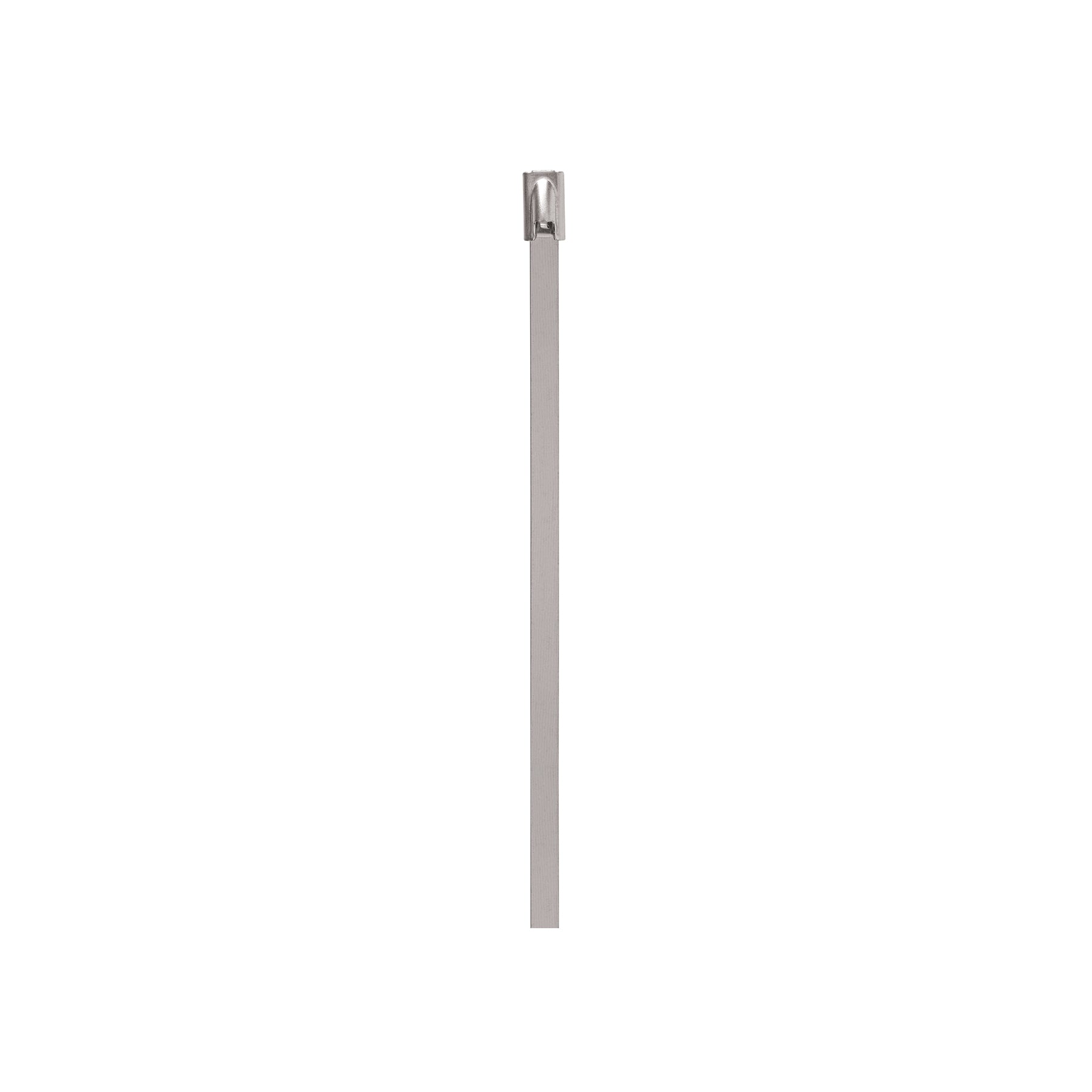 Bolsa con 10 cinchos de 29 cm,acero inoxidable,99 lb,VOLTECK