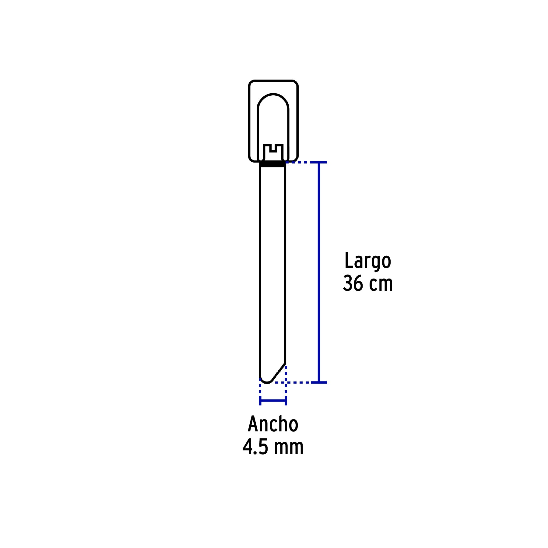 Bolsa con 10 cinchos de 36 cm,acero inoxidable,99 lb,VOLTECK