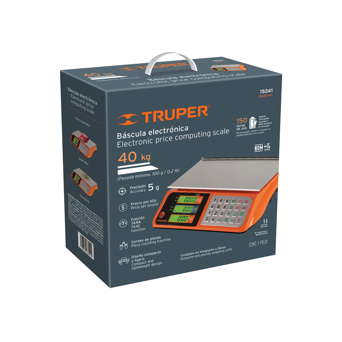 Caja de empaque de repuesto para BASE-40, TRUPER