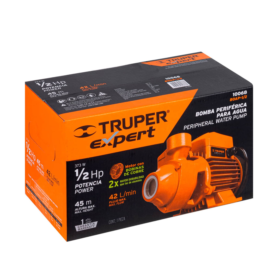 Caja de empaque de repuesto para BOAP-1/2, TRUPER EXPERT