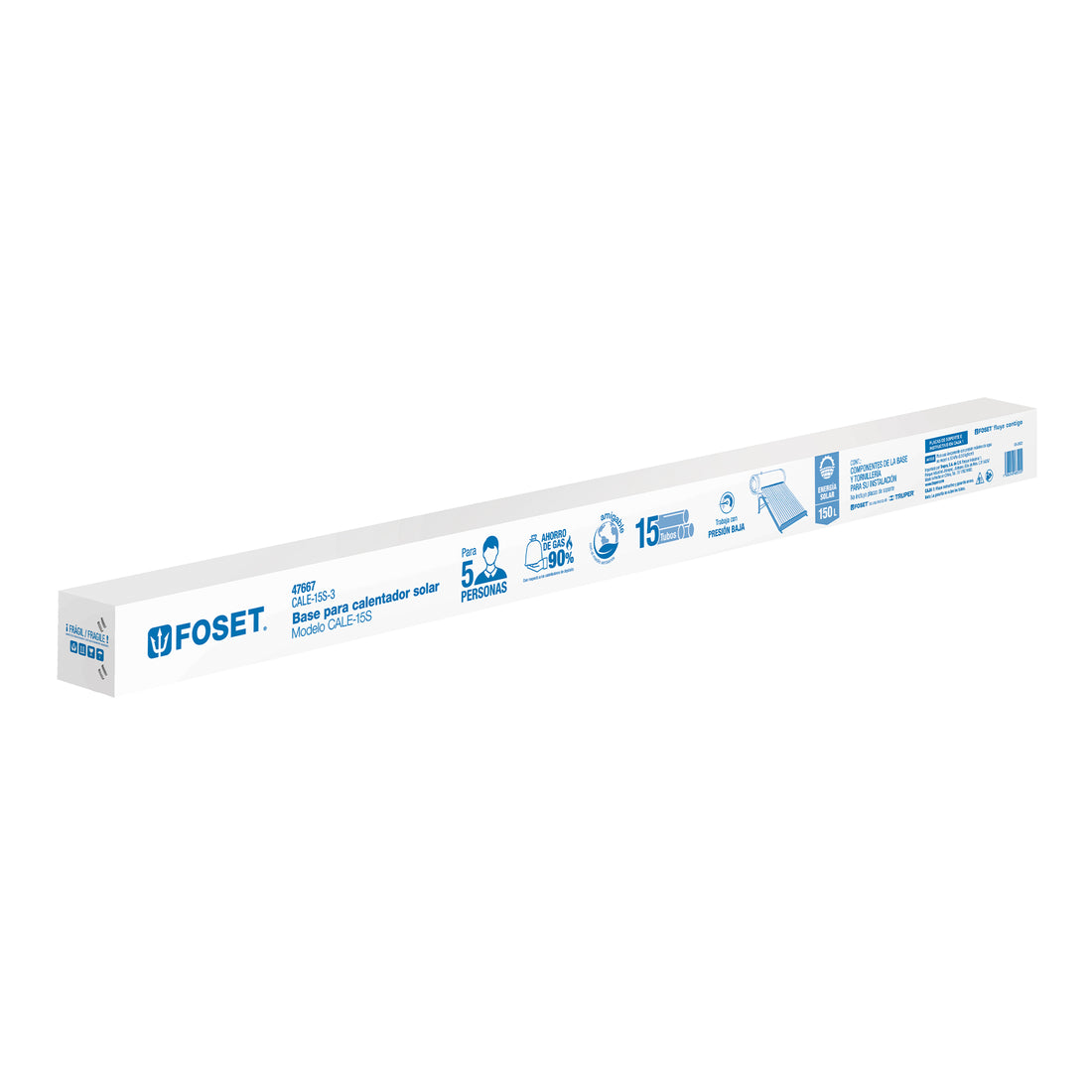 Caja de empaque de repuesto para base CALE-15S, FOSET