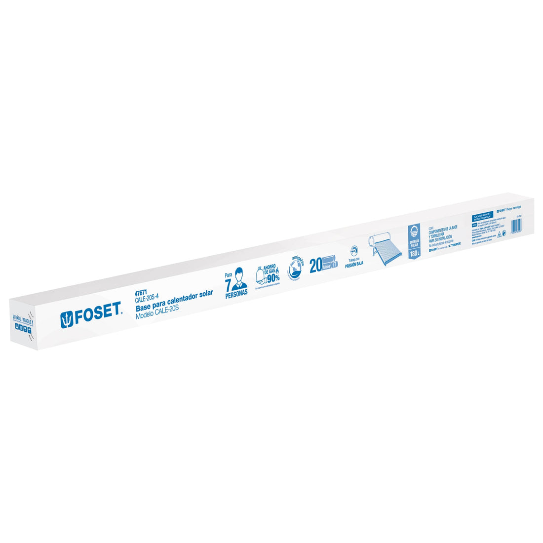 Caja de empaque de repuesto para base CALE-20S, FOSET