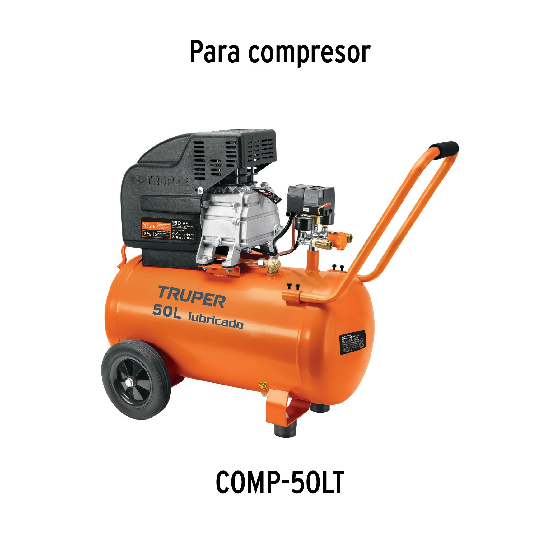Caja de empaque de repuesto para COMP-50LT, TRUPER