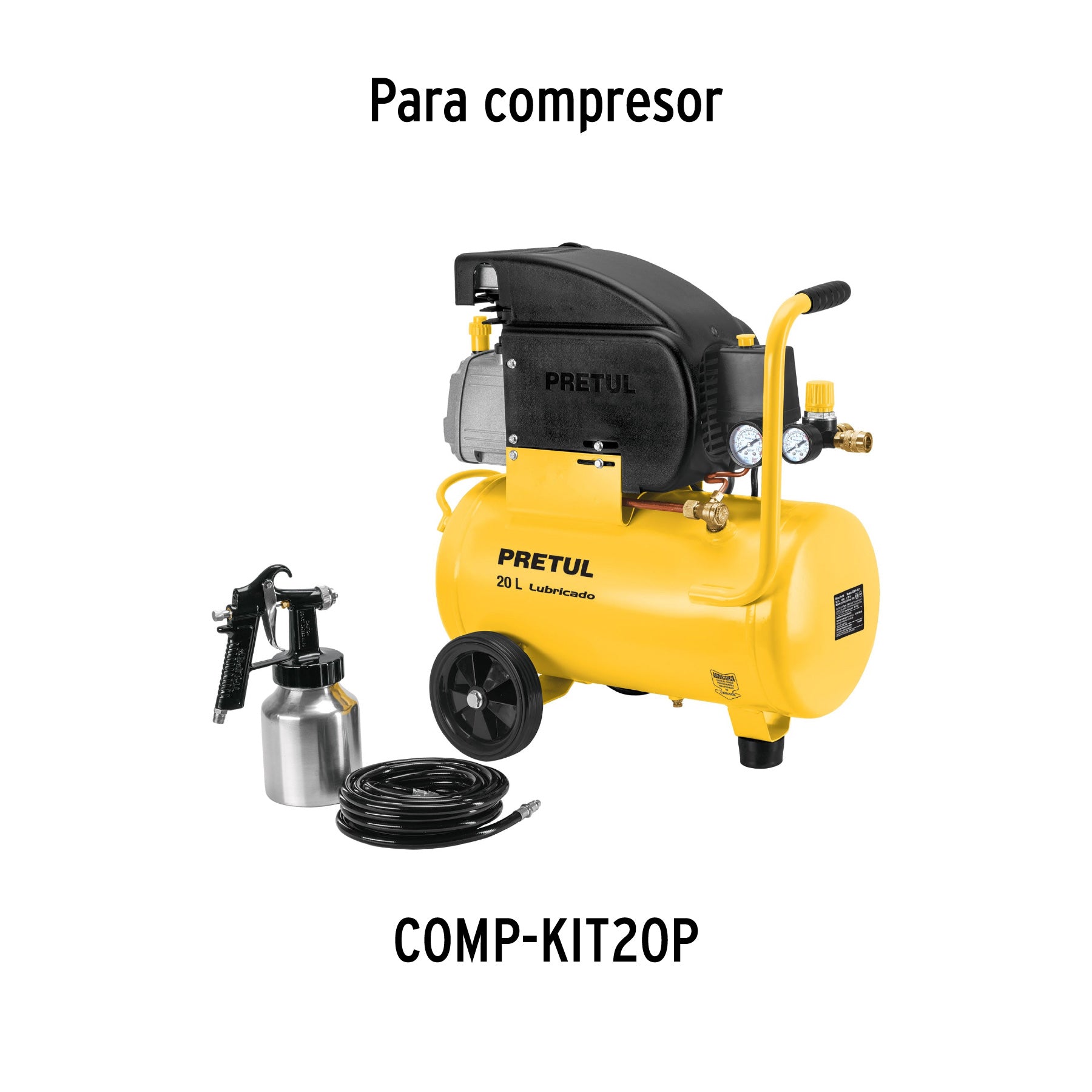Caja de empaque de repuesto para COMP-KIT20P, PRETUL