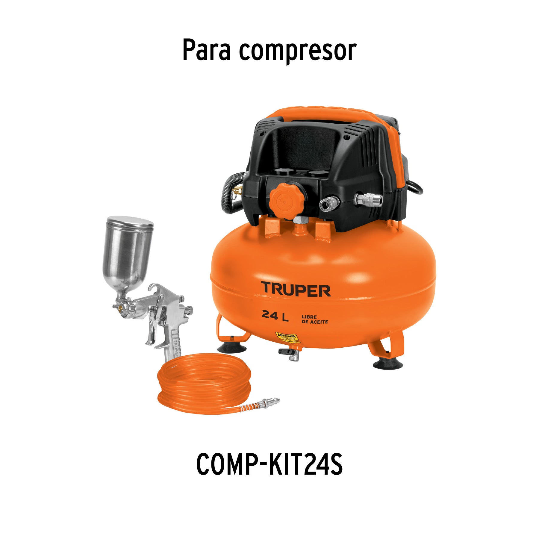 Caja de empaque de repuesto para COMP-KIT24S, TRUPER