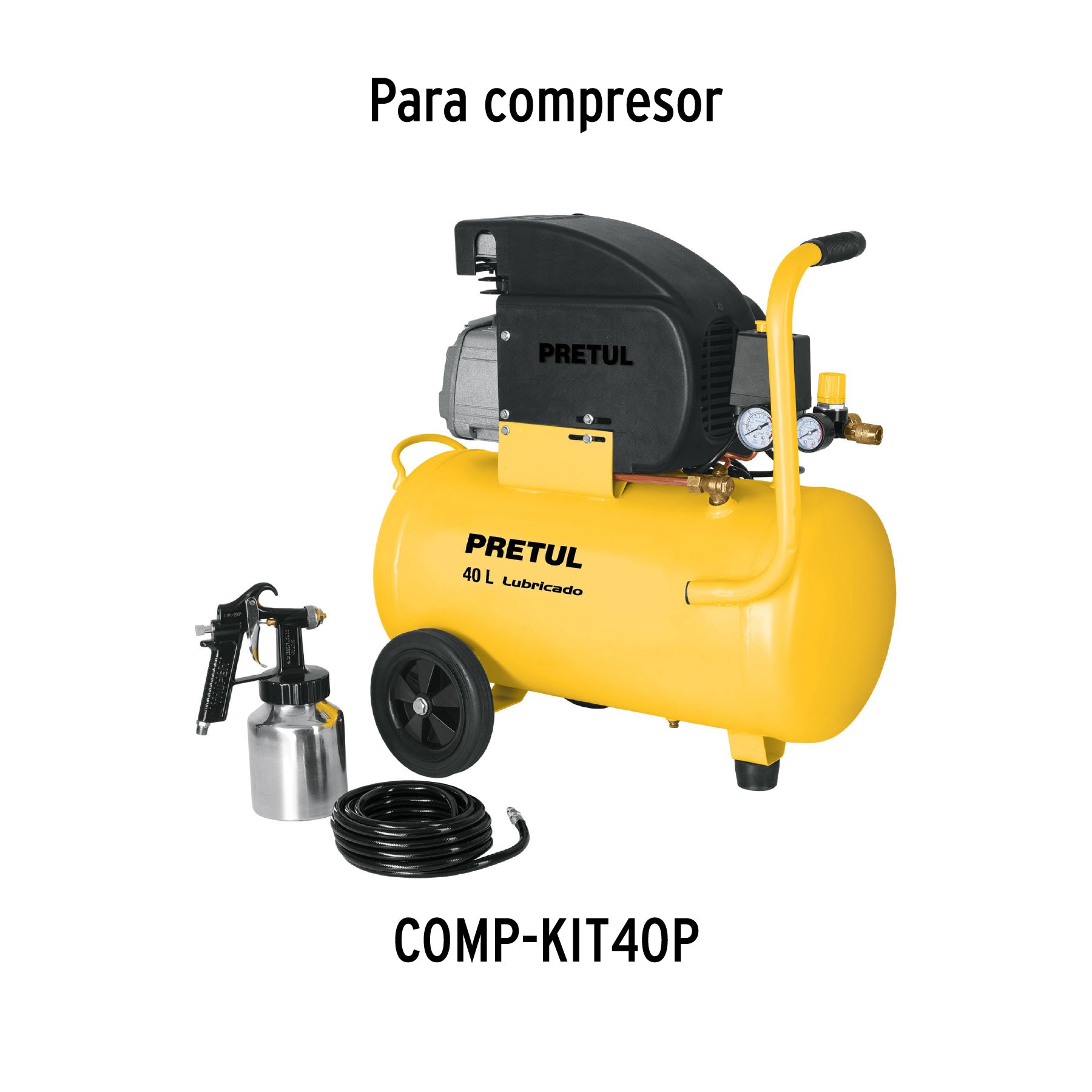 Caja de empaque de repuesto para COMP-KIT40P, PRETUL