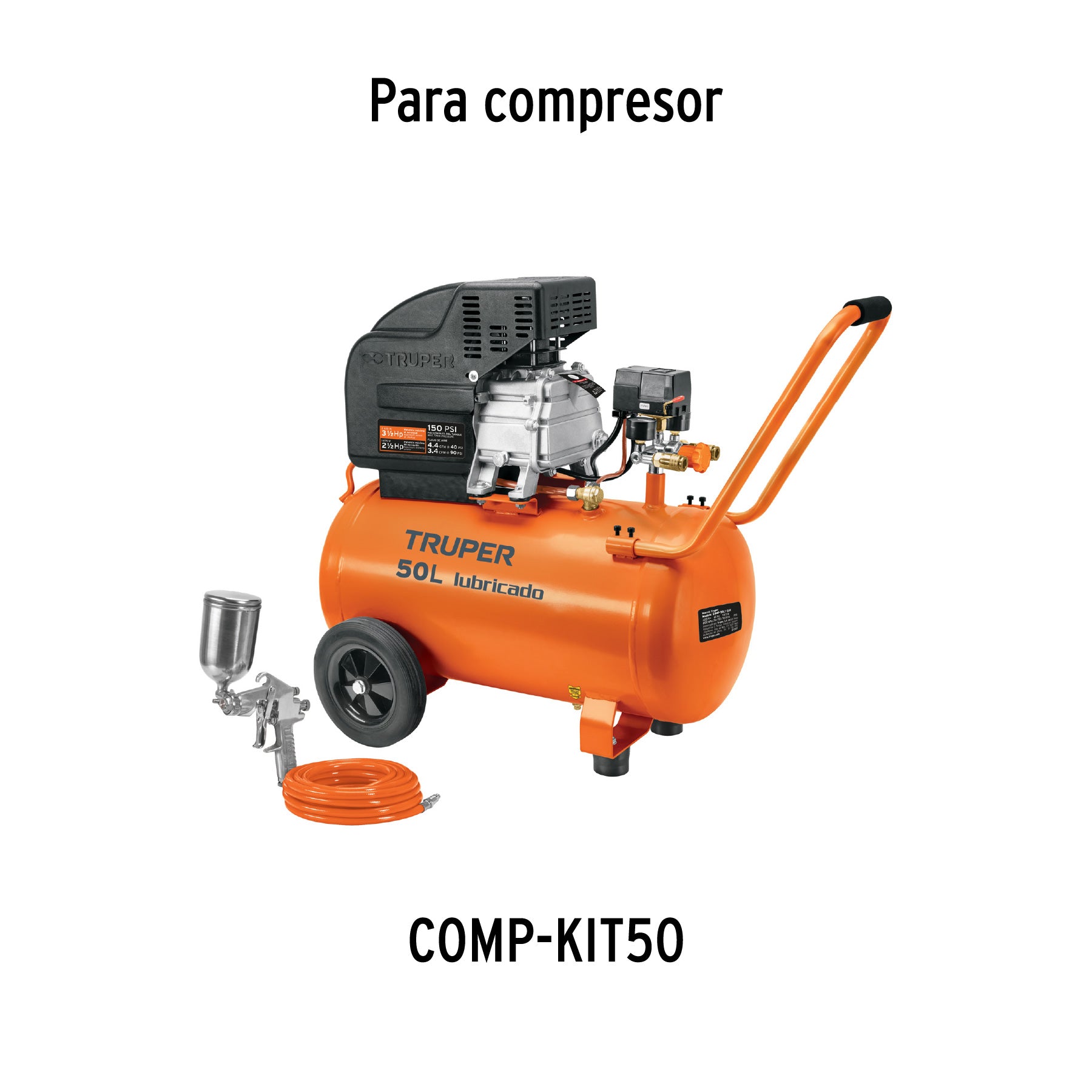 Caja de empaque de repuesto para COMP-KIT50, TRUPER