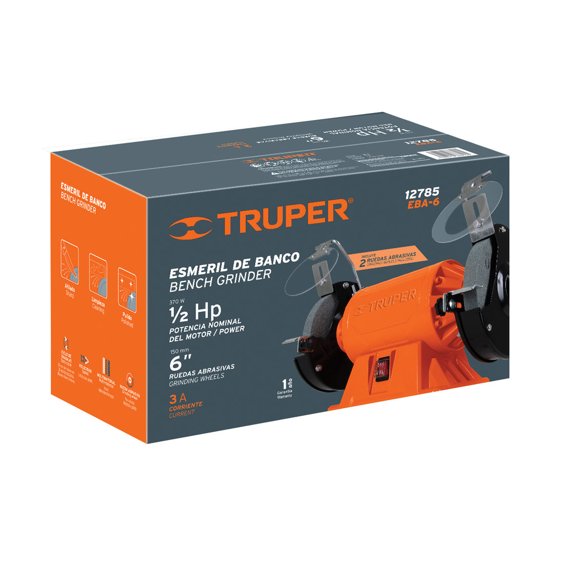 Caja de empaque de repuesto para EBA-6, TRUPER