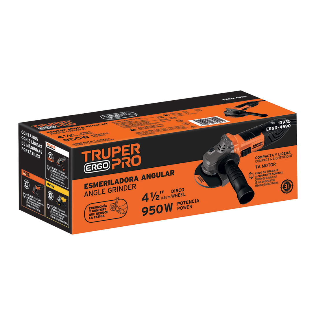 Caja de empaque de repuesto para ERGO-4590, TRUPER
