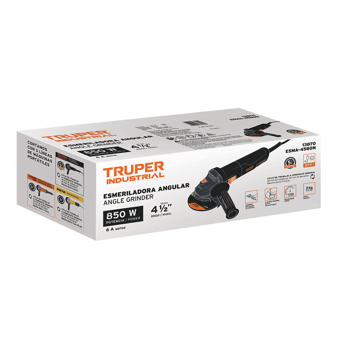 Caja de empaque de repuesto para ESMA-4580N, TRUPER